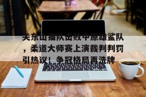 关东山猫队击败中原雄鲨队，柔道大师赛上演裁判判罚引热议！争冠格局再洗牌-半岛体育
