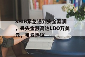 SHIB紧急遇到安全漏洞，丢失金额高达LDO万美元，引发热议-半岛体育娱乐