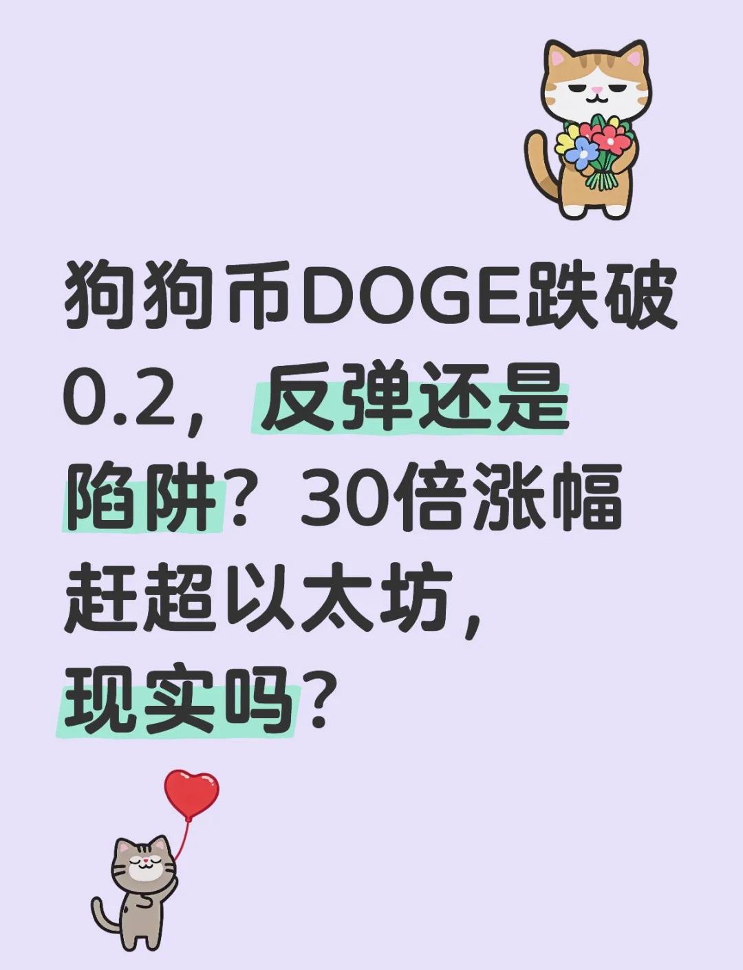 狗狗币冲破OP美元整数位，多头行情是否已经开启？